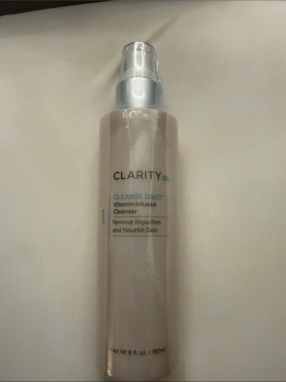 Clarity Cleanse Daily Vitamin-Infused Cleanser — Soft Pink Bottle